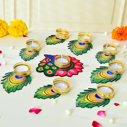 Morpankh Tealight Candle Holder – Pack of 4 Decorative Home Decor Accents