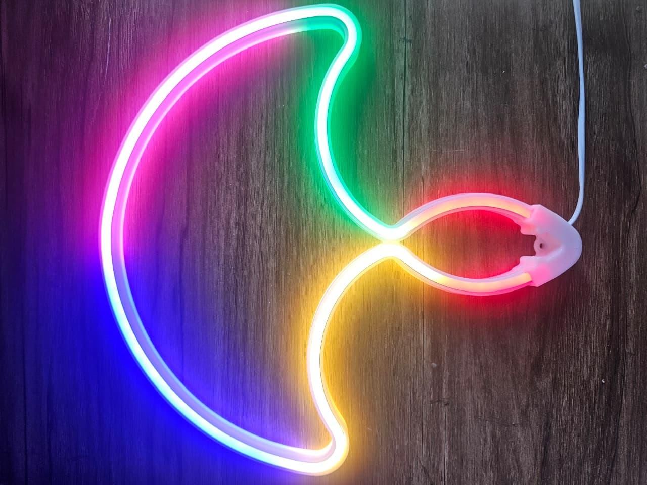 Diwali LED Diya Neon Sign Lights (Set of 2) – Bright Decorative Lights for Festive Home Decor