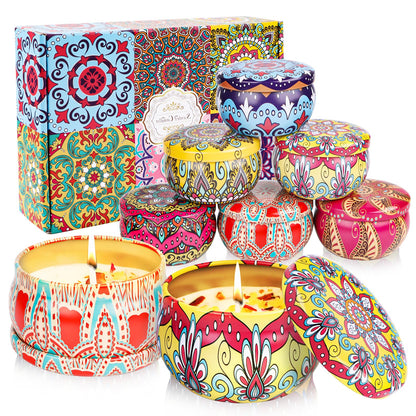Multicolor Scented Tin Candle – Pack of 1 Aromatic Home & Decor Candle
